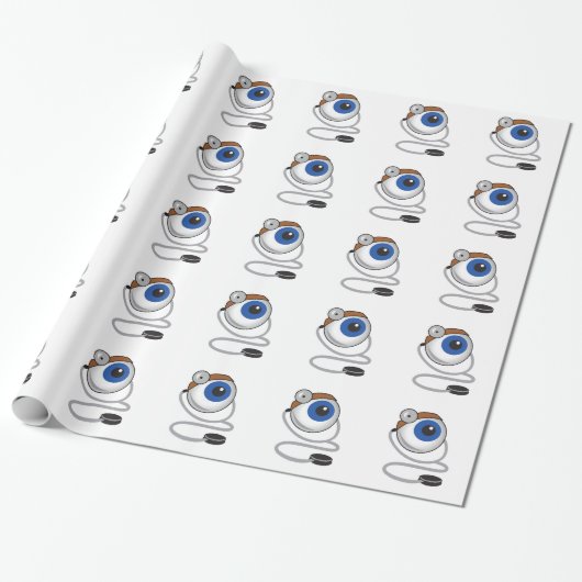 OPTOMITRIST EYE CADEAUPAPIER (Uitgerold)