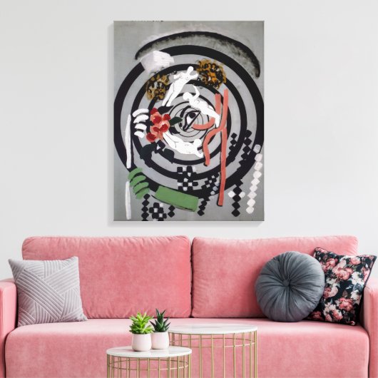 Optophone 2 | Francis Picabia | Canvas Afdruk (Insitu (Woonkamer))