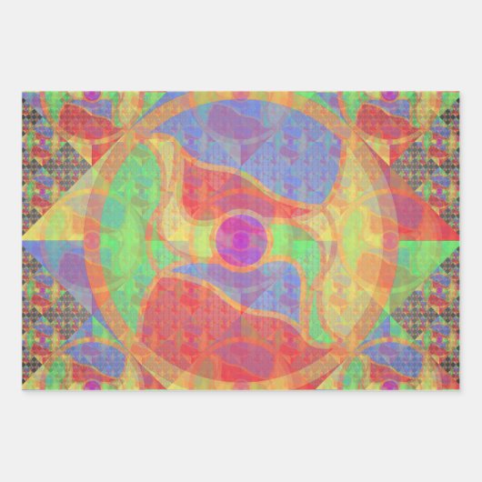 Optoskept-papierset Inpakpapier Vel (Voorkant 3)