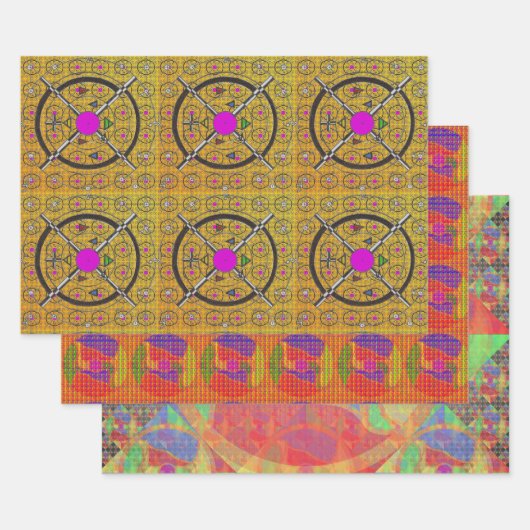 Optoskept-papierset Inpakpapier Vel (Set)