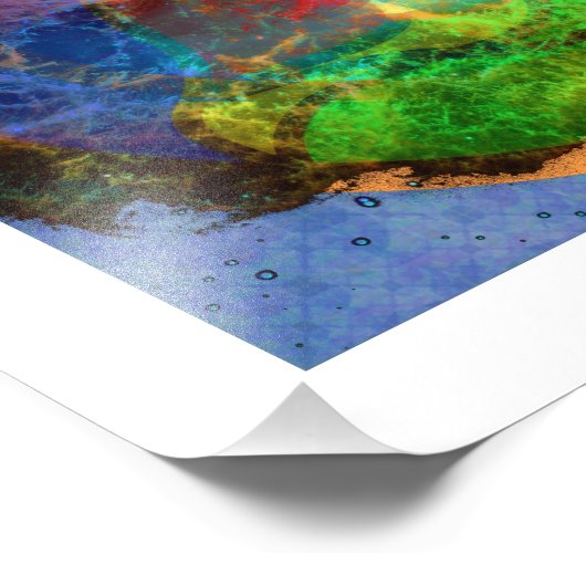 Optoskeptical Cosmandala Foto Afdruk (Hoek)