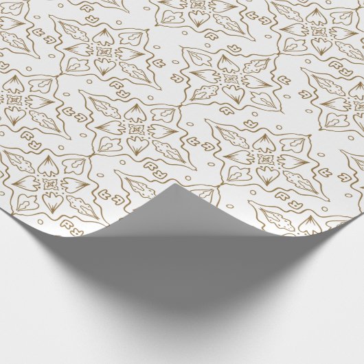 Opulence Holiday Gift Wrap Cadeaupapier (Hoek)