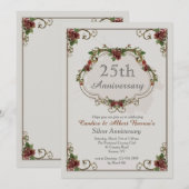 Opulence-uitnodiging Kaart (Voorkant / Achterkant)