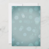 Opulent Blauw en Parel Juwelen 60ste Verjaardagsfe Kaart (Achterkant)