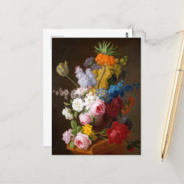 Opulent Bloem Stilleven door Faes Pieter Briefkaart
