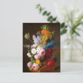 Opulent Bloem Stilleven door Faes Pieter Briefkaart (Staand voorkant)