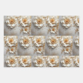Opulent Bloom Inpakpapier Vel (Voorkant 3)