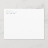 Opulent Damask Save the Date Aankondigingskaart (Achterkant)