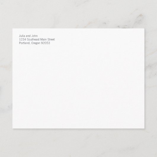 Opulent Damask Save the Date Aankondigingskaart (Achterkant)