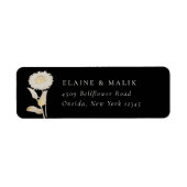 Opulent Garden Floral Return Address Label (Voorkant)