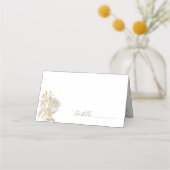Opulent Gilded Garden Wedding Plaatskaartje (Voorkant)