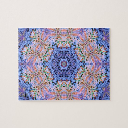 Opulent hexagram V 4 Puzzle Legpuzzel (Horizontaal)