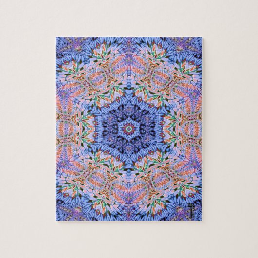 Opulent hexagram V 4 Puzzle Legpuzzel (Verticaal)