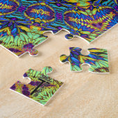 Opulent hexagram V 6 Puzzle Legpuzzel (Zijkant)