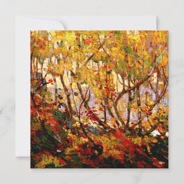 Opulent Oktober, beroemd kunstschilderij, (Voorkant)