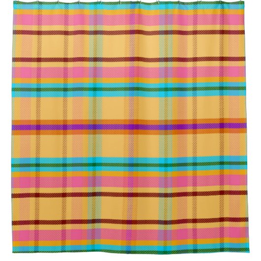 Opulent Plaid BB Douchegordijn (Voorkant)