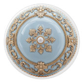 Opulent Serenity Keramische Knob Pull Knop (Voorkant)