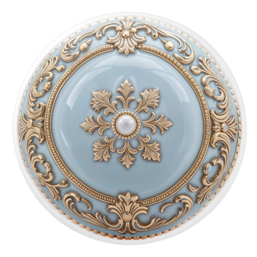 Opulent Serenity Keramische Knob Pull Knop (Voorkant)