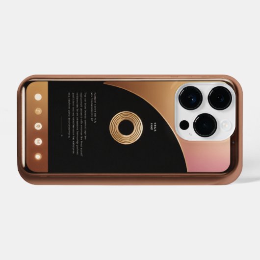 Opulent Shield: voor de elite iPhone Hoesje (Achterkant horizontaal)