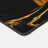 Opulent Swirl Liquid Gold Black Monochrome Achempo Bureaumat (Hoek)