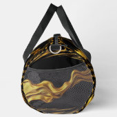 Opulent Swirl Liquid Gold Black Monochrome Christi Plunjezak (Rechts)