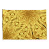 Opulent Swirl Liquid Gold: Gilded Zenith | Achempo Kussensloop (Achterkant-Rechts)