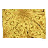 Opulent Swirl Liquid Gold: Gilded Zenith | Achempo Kussensloop (Voorkant-Links)