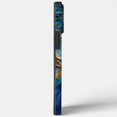 Opulent Symphony: Een levendig Abstract meesterwer Case-Mate iPhone Case (Achterkant / Rechts)