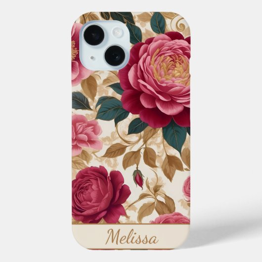 Opulent Tuin Rozen Case-Mate iPhone Case (Achterkant)