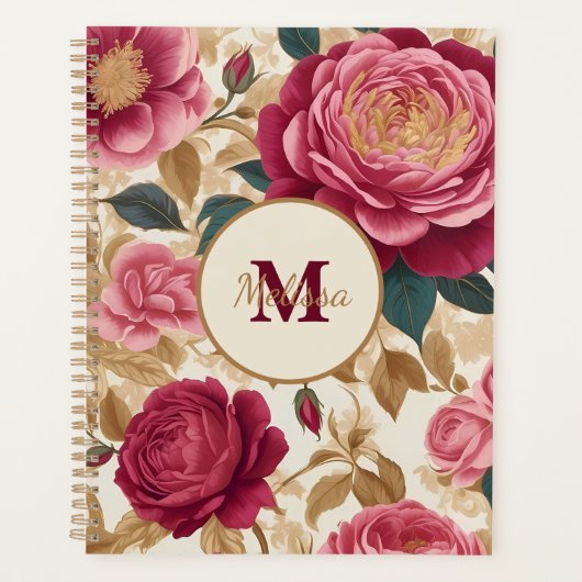 Opulent Tuin Rozen Planner (Voorkant)