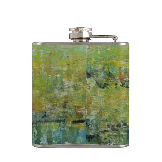 Opulent veld II Heupfles (Achterkant)