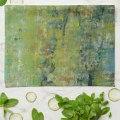 Opulent veld II Theedoek (Gevouwen)