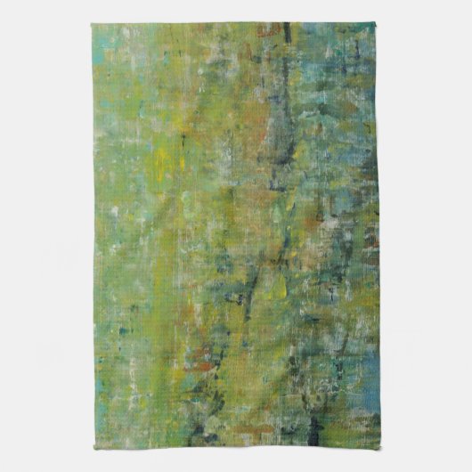 Opulent veld II Theedoek (Verticaal)