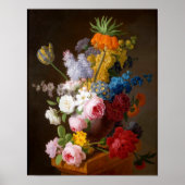 Opulente bloem, stilleven, poster (Voorkant)