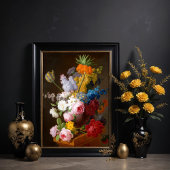 Opulente bloem, stilleven, poster