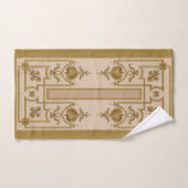 opulente gouden barokdruk bad handdoek (Handdoek)