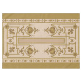 opulente gouden barokdruk tafelkleed (Voorkant (Horizontaal))
