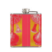 opulente medio-Victoriaans afdrukdecanters en... Heupfles (Achterkant)