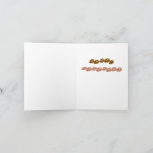 Opuntia Cactus en Wall Bricks Verjaardag Kaart (Binnen)