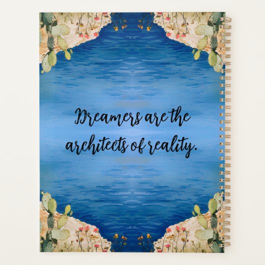 OPUNTIA - SERENE WATERVERF WATEREN PLANNER (Achterkant)