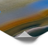 Opus 01 gepolijst Agate Poster (Hoek)