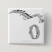 Opus 7 vierkante button 5,1 cm (Voorkant)