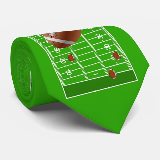 OPUS American Football Field Stropdas (Opgerold)