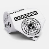 OPUS Censored Xmas condooms Stropdas (Opgerold)