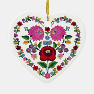 OPUS CHANGEABELD Hongaars Hart TBA Keramisch Ornament