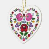 OPUS CHANGEABELD Hongaars Hart TBA Keramisch Ornament (Links)