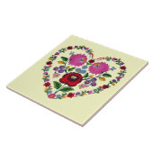 OPUS CHANGEABELD Hongaars hart Tegeltje (Zijkant)