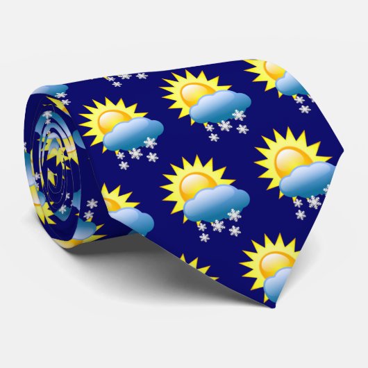 OPUS CHANGEABELE Weather of niet? Stropdas (Opgerold)
