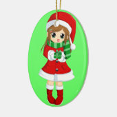 OPUS CHANGEABLE Japanse animatie xmas en xmas bell Keramisch Ornament (Links)