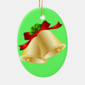 OPUS CHANGEABLE Japanse animatie xmas en xmas bell Keramisch Ornament (Achterkant)